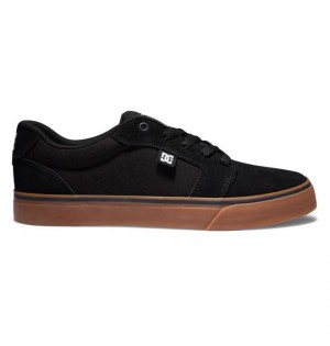 DC Shoes Anvil Miesten Essentials Mustat | 752-VWHBLM