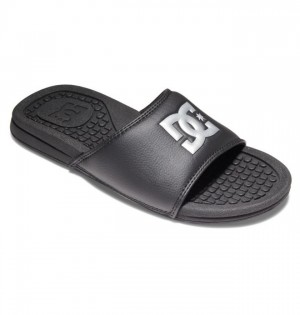 DC Shoes Bolsa Sandals Naisten Rantasandaalit Mustat Hopea Mustat | 543-SGXTOW