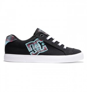 DC Shoes Chelsea Naisten Tennarit Mustat Valkoinen | 069-FVIZDG