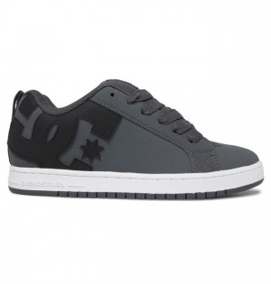 DC Shoes Court Graffik Miesten Essentials Harmaat Mustat Valkoinen | 503-VINTDW