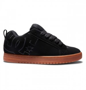 DC Shoes Court Graffik Miesten Essentials Mustat | 850-XYUSGW