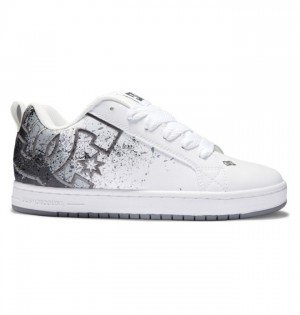DC Shoes Court Graffik Miesten Essentials Valkoinen | 971-PNRZTG