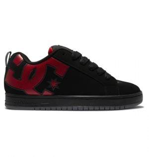 DC Shoes Court Graffik Miesten Tennarit Mustat Punainen | 891-ITLPYM