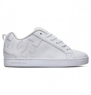 DC Shoes Court Graffik Naisten Tennarit Valkoinen Valkoinen Valkoinen | 684-KZHAEV