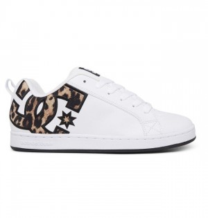 DC Shoes Court Graffik Naisten Tennarit Leopardi | 156-WOZRGF