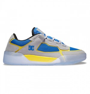 DC Shoes Hongo Metric Miesten Tennarit Harmaat Sininen Keltainen | 734-FTPXYC