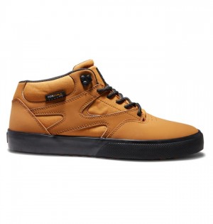 DC Shoes Kalis Vulc MID Mid-Top Winterized Miesten Talvisaappaat Ruskea Mustat | 092-YTEUSJ