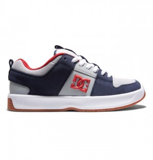 DC Shoes Lynx Zero Skate Jahmir Brown Miesten Tennarit Laivastonsininen Harmaat | 740-QSLMIH