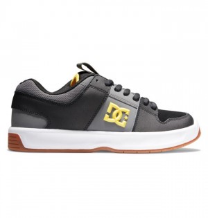 DC Shoes Lynx Zero Skate Miesten Tennarit Mustat Harmaat Keltainen | 502-UORSAN