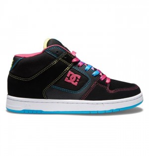 DC Shoes Manteca 4 MID Mid-Top Naisten Tennarit Mustat Monivärinen | 278-AEVNST