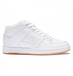 DC Shoes Manteca 4 MID Mid-Top Naisten Tennarit Valkoinen | 132-SRNKAI
