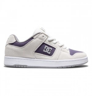 DC Shoes Manteca 4 Miesten Tennarit Valkoinen Violetit Viininpunainen | 316-ZSGKHM