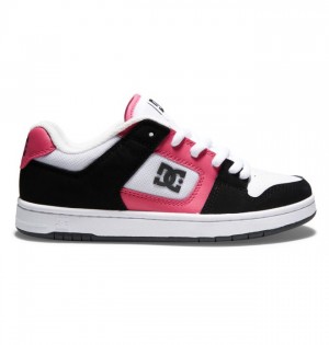 DC Shoes Manteca 4 Naisten Tennarit Mustat Pinkki | 981-FHIBZX