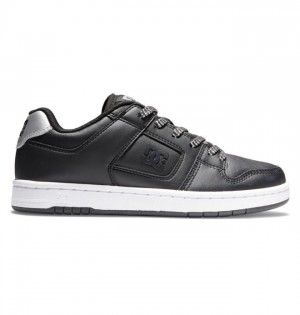 DC Shoes Manteca 4 Naisten Tennarit Mustat Hopea | 134-BQKOSJ