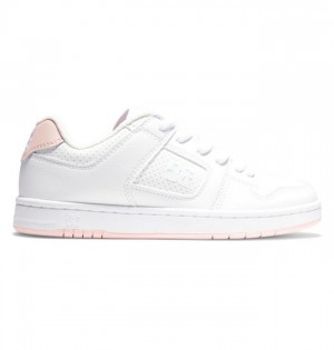 DC Shoes Manteca 4 Naisten Tennarit Valkoinen Pinkki | 641-XRDLCA