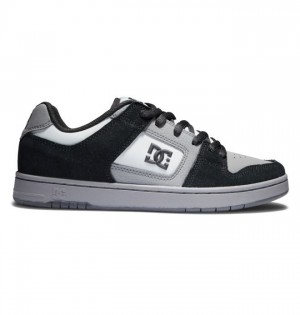 DC Shoes Manteca 4 Skate Miesten Skeittikengät Mustat Harmaat Mustat | 653-AVNPTB