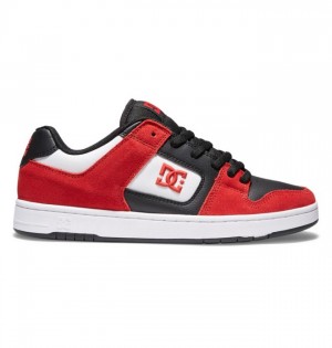 DC Shoes Manteca 4 Skate Miesten Skeittikengät Punainen Mustat Valkoinen | 297-OALCVH