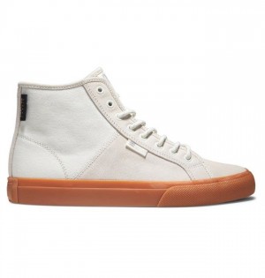 DC Shoes Manual Hi High-Top Winter Miesten Talvisaappaat Valkoinen | 612-EHIUOL