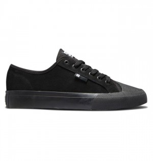 DC Shoes Manual RT S Suede Skate Miesten Tennarit Mustat | 964-YBDSOR