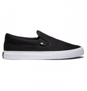 DC Shoes Manual Slip-On Miesten Mokkasiinit Mustat Valkoinen | 583-RWGEDP
