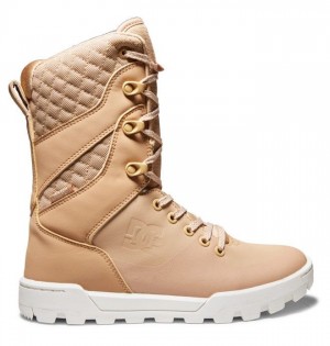 DC Shoes Nadene High Leg Winter Boots Naisten Talvisaappaat Ruskea | 648-FMOUIN