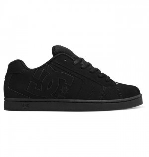 DC Shoes Net Miesten Essentials Mustat Mustat Mustat | 581-JIYTWK