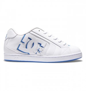 DC Shoes Net Miesten Essentials Valkoinen Kuninkaallinen Sininen | 564-UJFGKY