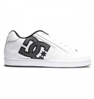 DC Shoes Net Miesten Essentials Valkoinen Tummanharmaat Valkoinen | 389-COXGJQ