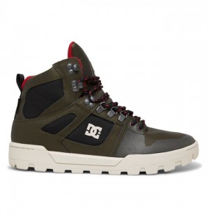 DC Shoes Pure Hi Weather Resistant Winter Boots Miesten Talvisaappaat Syvä | 315-XQOZLH
