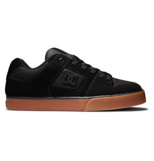 DC Shoes Pure Miesten Essentials Mustat | 854-BSDKHJ