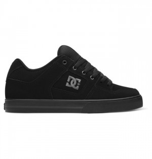 DC Shoes Pure Miesten Tennarit Mustat Mustat | 752-VBQTIP