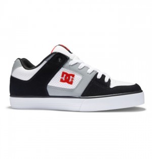 DC Shoes Pure Miesten Tennarit Mustat Valkoinen Harmaat | 230-AVBZXO