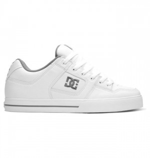 DC Shoes Pure Miesten Tennarit Valkoinen Valkoinen | 367-RZNXUO