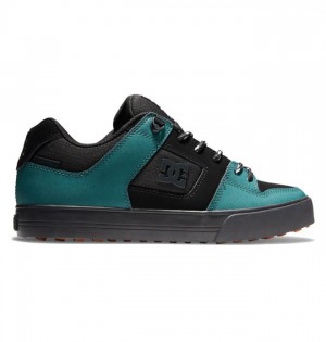 DC Shoes Pure Winterized Skate Miesten Talvisaappaat Mustat Vihreä Mustat | 125-JFODBL