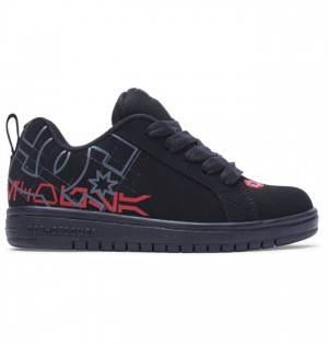 DC Shoes Star Wars Court Graffik Lasten Court Graffik Mustat Punainen | 132-QMJZEY