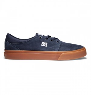 DC Shoes Trase Suede Miesten Tennarit Laivastonsininen | 962-LUHKYO
