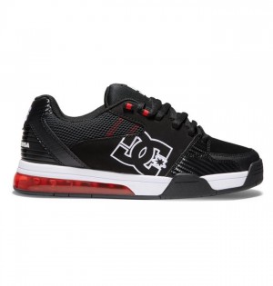 DC Shoes Versatile Miesten Tennarit Mustat Valkoinen Punainen | 271-NPCVLU