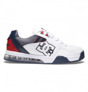 DC Shoes Versatile Miesten Tennarit Valkoinen Punainen Sininen | 102-EMZXQB