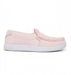DC Shoes Villain Slip On Naisten Tennarit Vaaleanpinkki | 502-GDFJRW