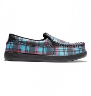 DC Shoes Villain Slip On Naisten Tennarit Sininen | 340-JHAWPU